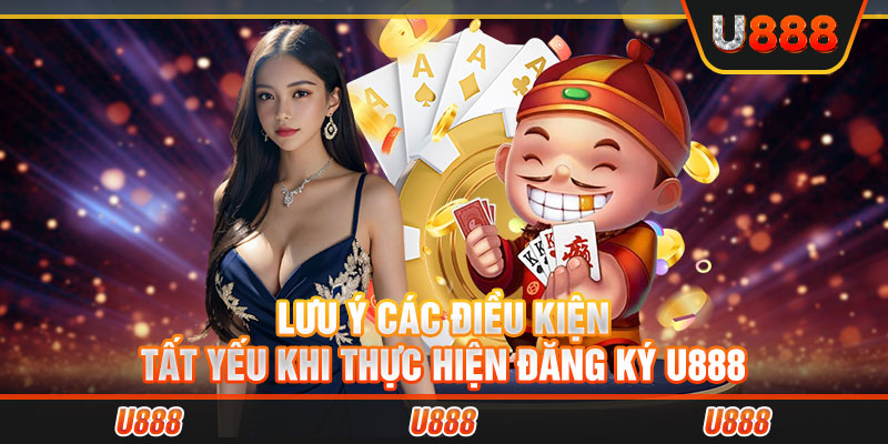 Lưu ý các điều kiện tất yếu khi thực hiện đăng ký U888